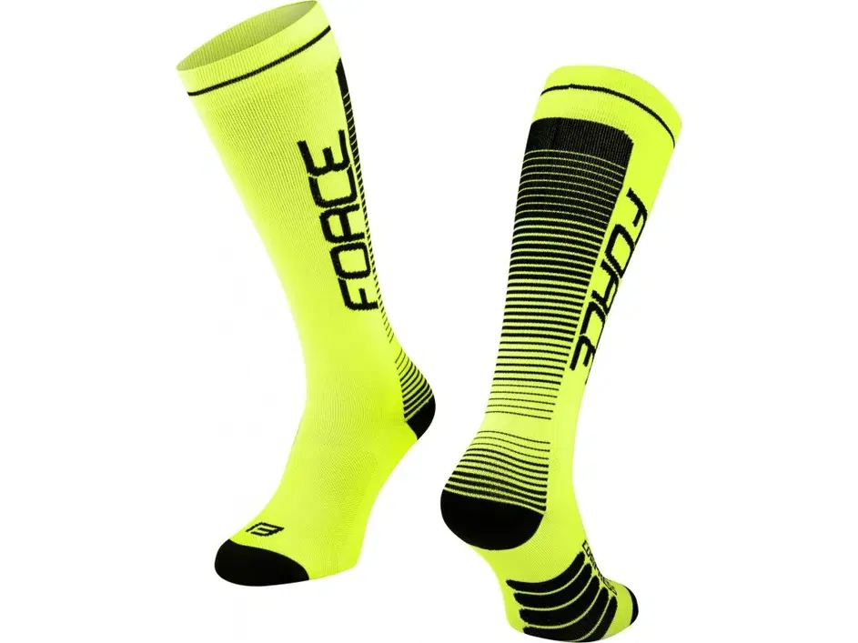 16434_ponozky-f-compress--fluo-cerne